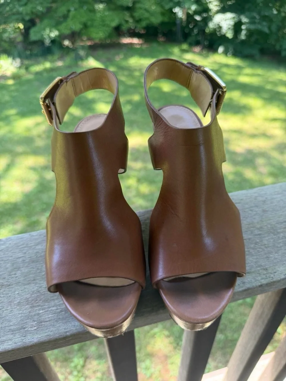 Michael Kors tan leather